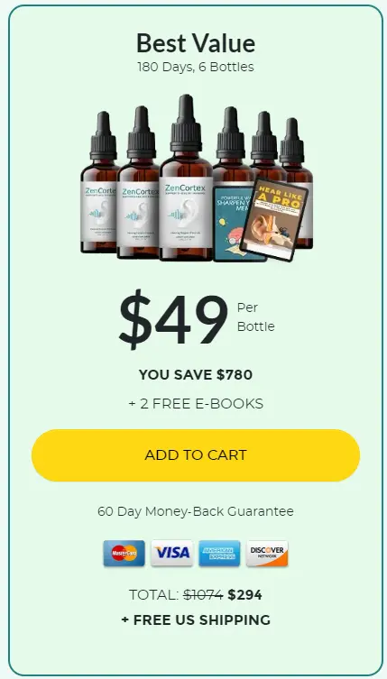 ZenCortex 6 bottle buying options discounts