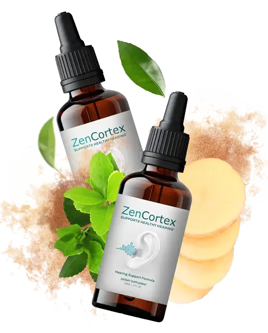 zencortex 2 bottles with ingredients image